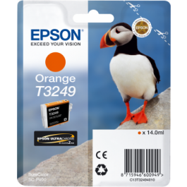 Epson T3249 oranžinio rašalo kasetė